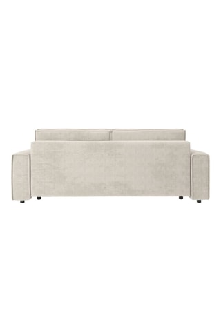 Canapé droit Mira convertible - Beige