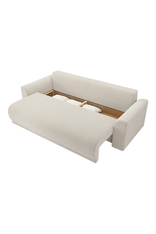 Canapé droit convertible Nova - Beige
