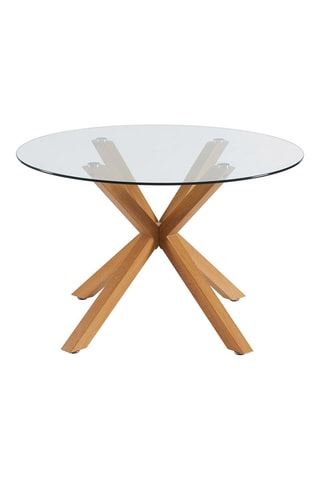 Table Harry - Transparent et naturel