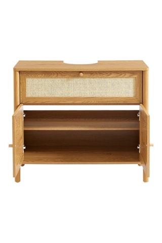 Armoire de toilette 2 portes Haida - 80 x 39,5 x 68 cm 