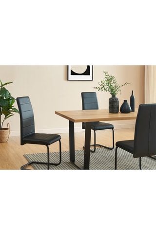 2 chaises Mara Noir
