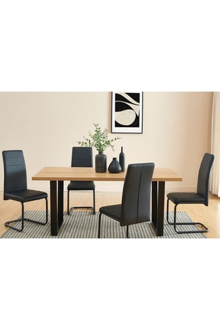 2 chaises Mara Noir