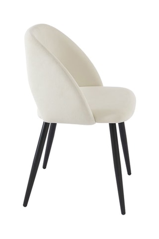 2 chaises Vintage - 
Beige et noir