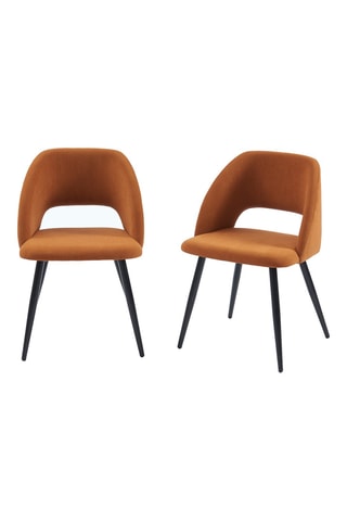 2 chaises Vintage - 
Terracota