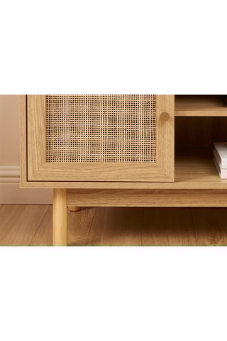 Meuble TV 1 porte Helena - Naturel