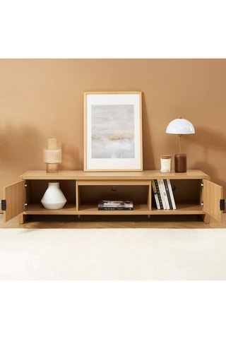 Meuble TV 2 portes Utica - 160 x 40 x 40 cm