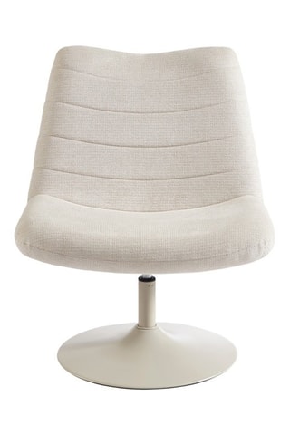Fauteuil Antea - Beige - En polyester 