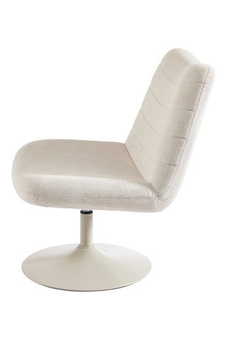 Fauteuil Antea - Beige - En polyester 