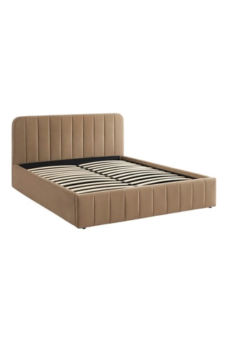 Lit-coffre avec sommier Simi - Couchage 160 x 190 cm