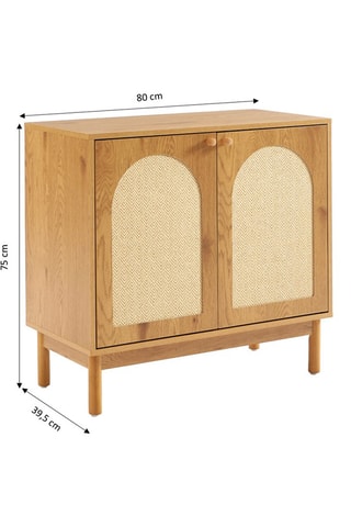 Buffet 2 portes Baama - 80 x 75 x 39,5 cm