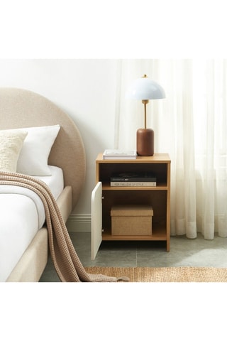 Table de chevet 1 porte Kilda - 43 x 34 x 53 cm 