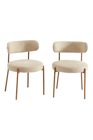 2 chaises Noa - 51 x 74,5 x 51 cm