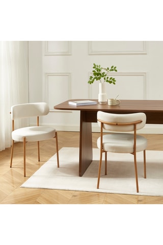 2 chaises Noa - 51 x 74,5 x 51 cm