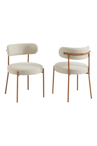 2 chaises Noa - 51 x 74,5 x 51 cm