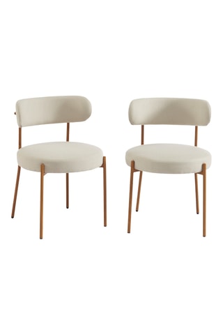 2 chaises Noa - 51 x 74,5 x 51 cm