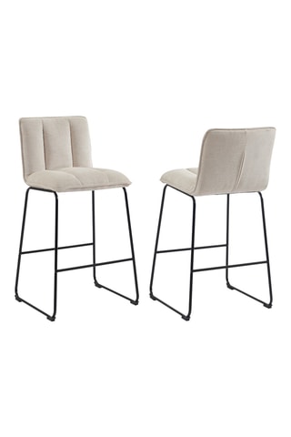 2 tabourets Isola - 57 x 100 x 47 cm
