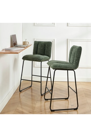 2 tabourets Isola - 57 x 100 x 47 cm