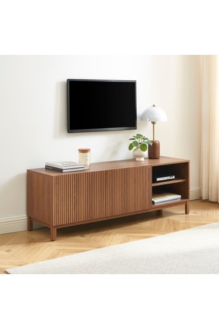 Meuble TV 2 portes Orca - 140 x 47,5 x 36 cm