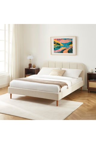 Lit avec sommier Yume - Couchage 140 x 190 cm