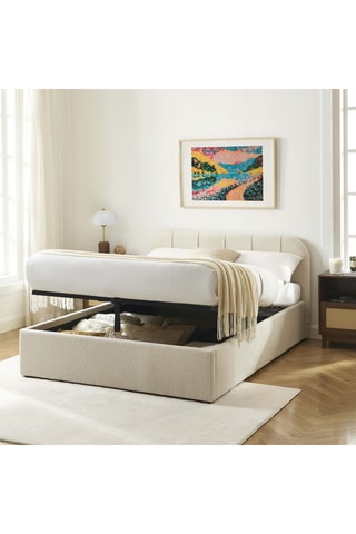 Lit-coffre avec sommier Yume - Couchage 140 x 190 cm