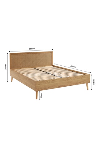 Lit avec sommier Ines - Couchage 160 x 200 cm