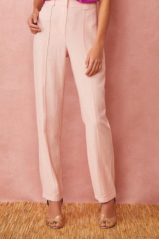 Broek Hoge Taille Saverino - Poederroze 