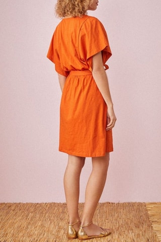 Robe patineuse Zaemino - Orange