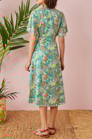 Robe midi Tamiane - Vert clair