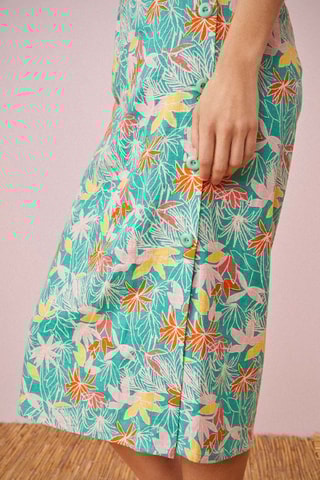Wikkelrok Tamirette - Turquoise 