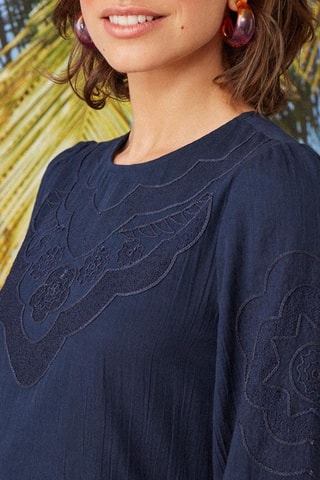 Robe Suzita - Bleu marine