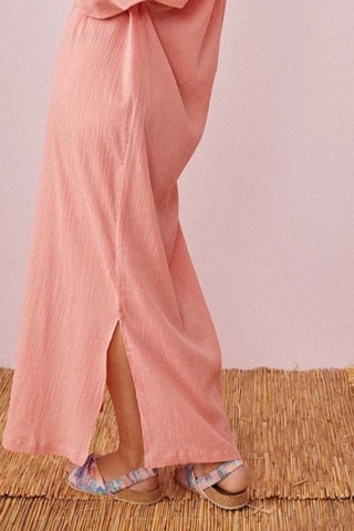 Robe longue Rubis - Rose