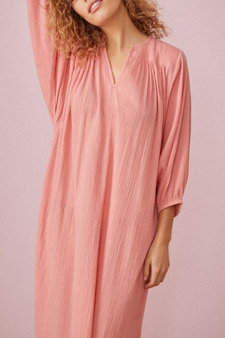 Robe longue Rubis - Rose