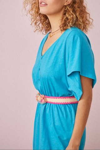 Robe Zaemino - Bleu