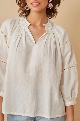 Blouse Renissa - Écru