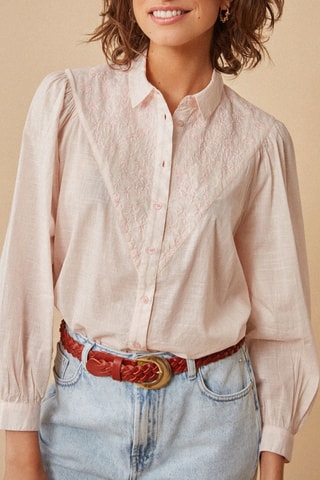 Blouse Suziela - Zachtroze