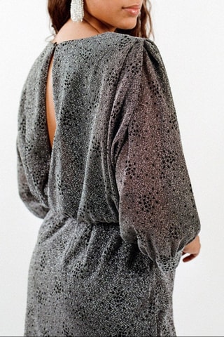 Robe courte Imaline - Gris