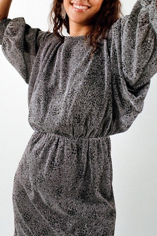 Robe courte Imaline - Gris