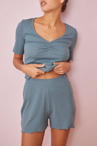 Short Flamine - Blauwgrijs