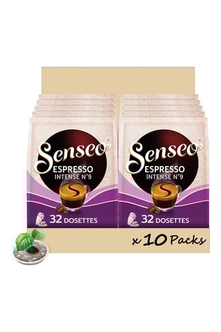 320 dosettes Café Espresso Intense - Compatibles Senseo