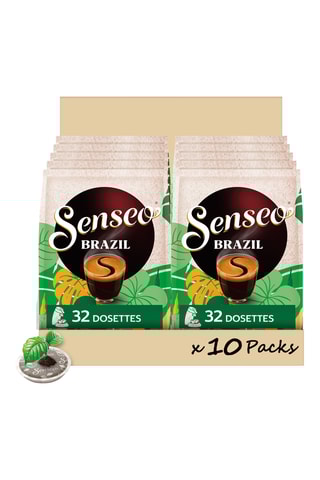 320 dosettes Café Espresso Brazil - Compatibles Senseo