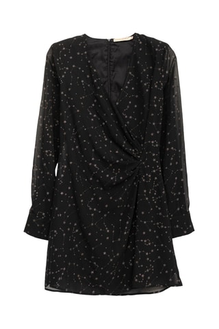 Vestido direito - Preto