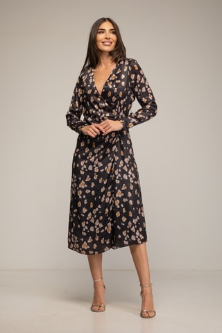 Vestido midi - Preto