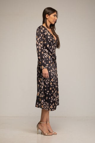 Vestido midi - Preto