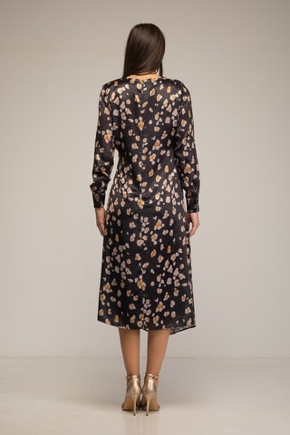 Vestido midi - Preto