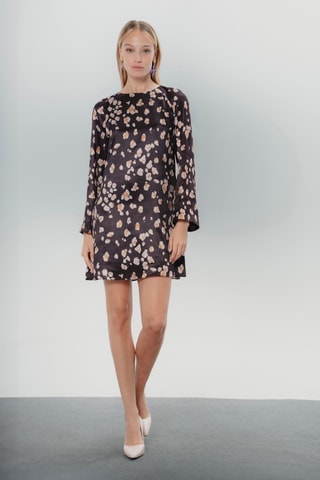 Vestido direito - Preto