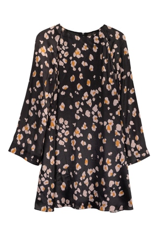 Vestido direito - Preto