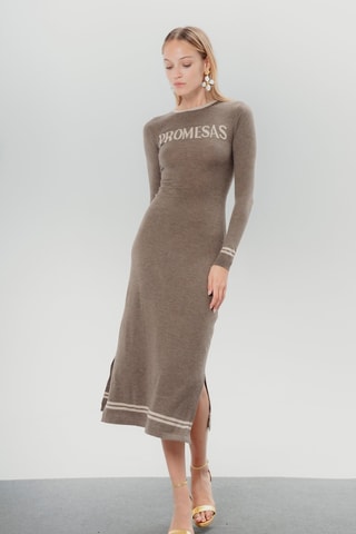 Vestido justo - Toupeira