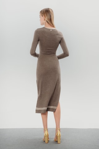 Vestido justo - Toupeira
