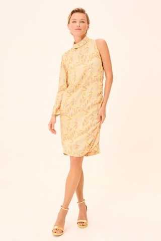 Vestido direito - Amarelo