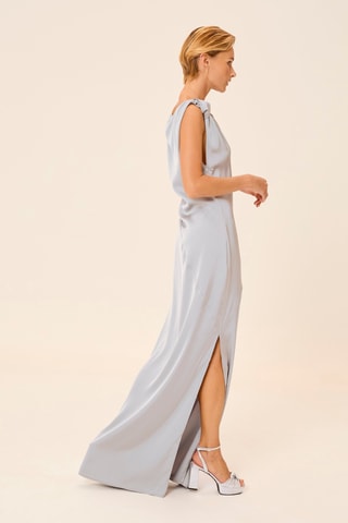 Vestido comprido - Cinzento